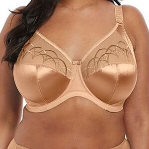 elomi Cate Full figure underwire Lace Up bra